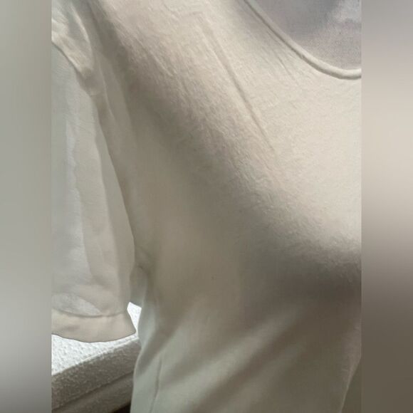 cardigan women’s white tee size Small - Picture 2 of 7